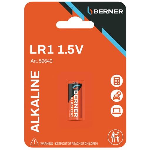ALKALNA GUMBNA BATERIJA LR1 1,5V