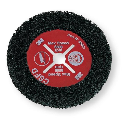 ČISTILNA PLOŠČA 115MM ČRNA