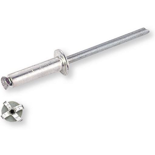 RAZTEZNA SLEPA KOVICA 4,8X20 ALU/ST ZI