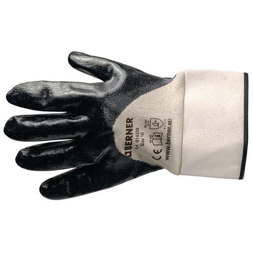 HANDSCHUH NITRIL BLAU GR10