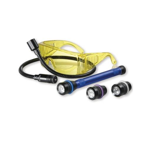 SET LED UV-SVETILK ZA ISKANJE PUŠČANJA